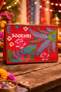Traditional Handcrafted Handbag - Authentic Pakistani Embroidered Clutch