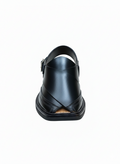 Dawal Black Peshawari Chappal