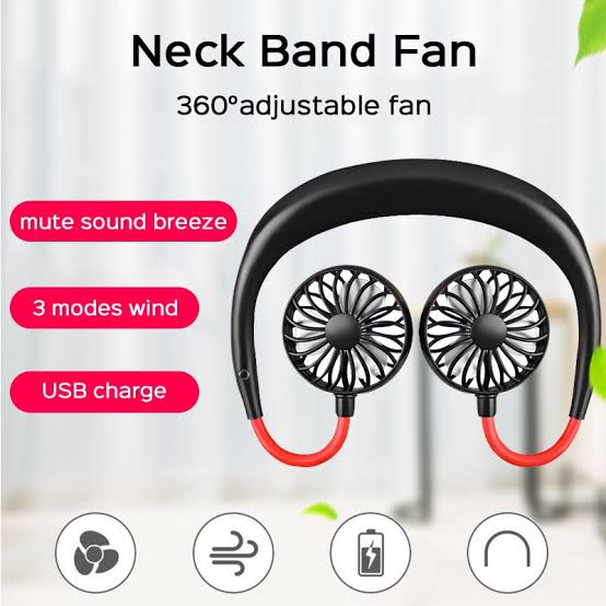 Portable hanging fan / Neck Band Fan/  Introducing the Portable Hanging Fan