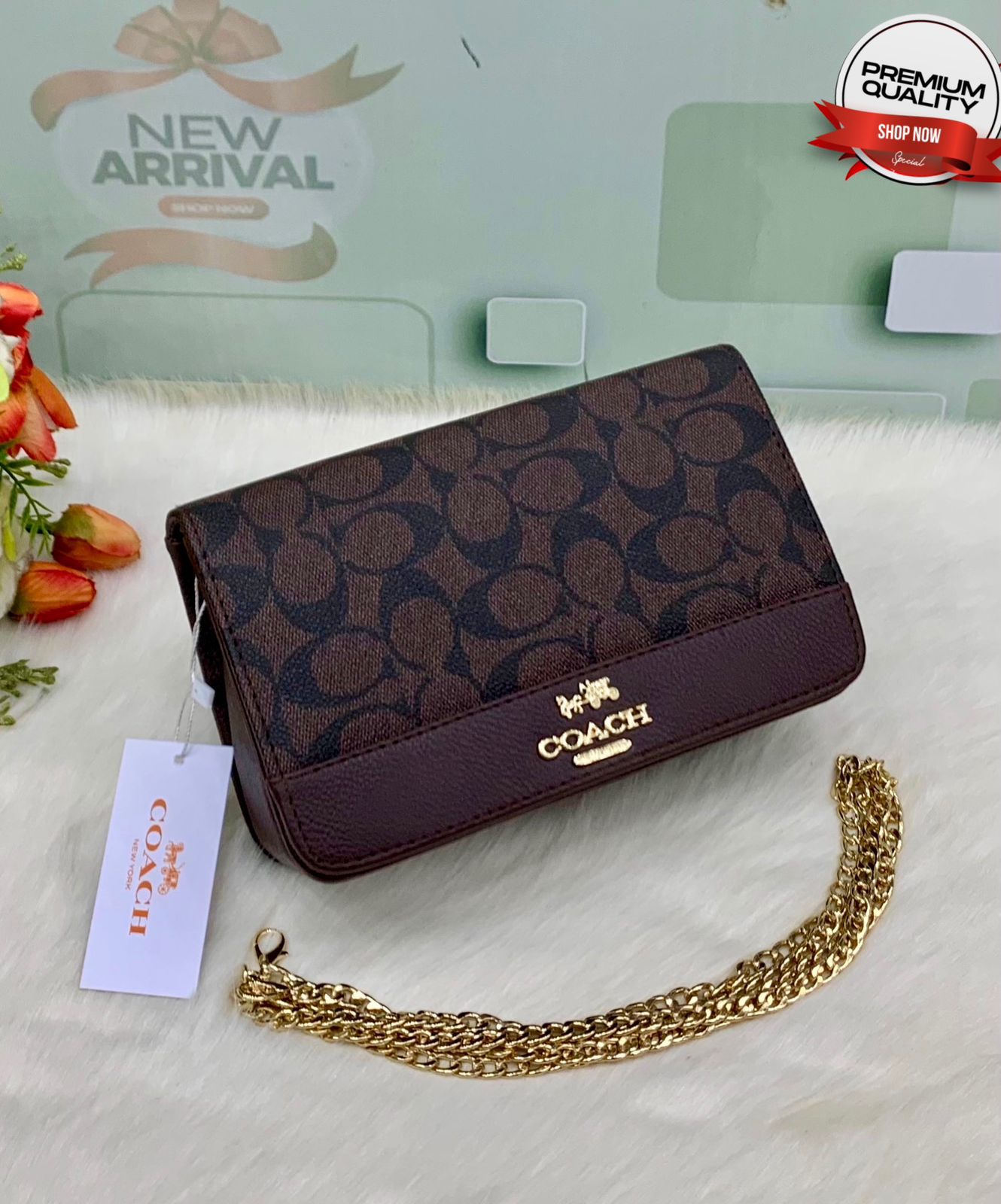 COACH Side Cross Body Bag for Girls