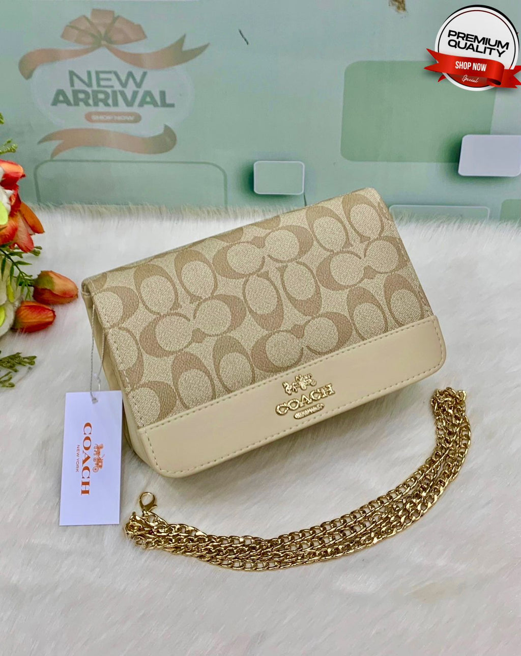 COACH Side Cross Body Bag for Girls