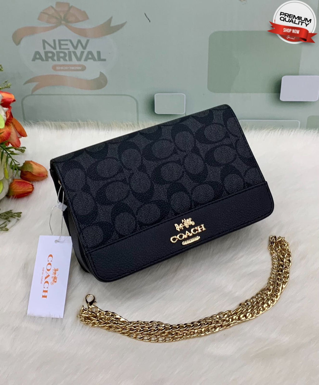COACH Side Cross Body Bag for Girls