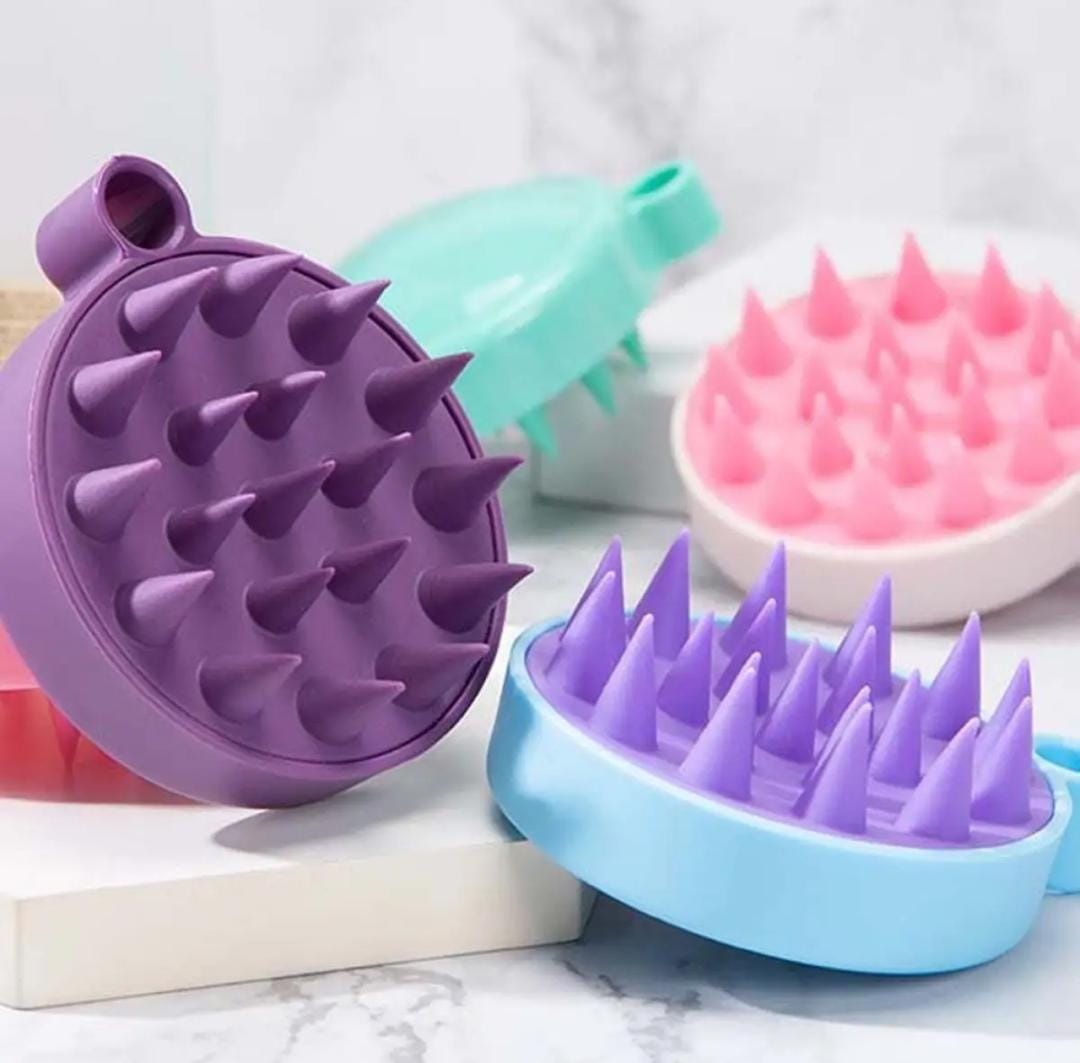 Soft silicone hair scalp massager or Scalp Scrubber