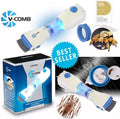 Electric V comb head lice removal machine