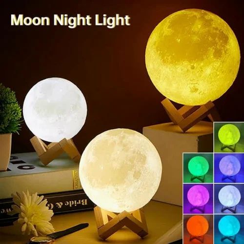 Touch Sensor Moon Lamp Big Size