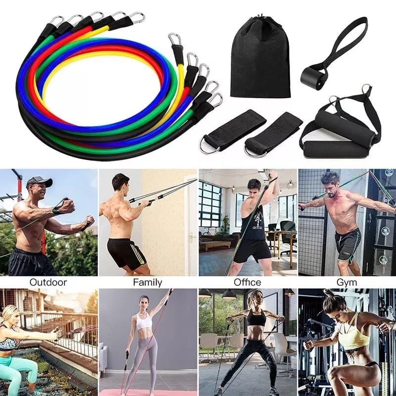 Power Resistance Band For Exercise with Box