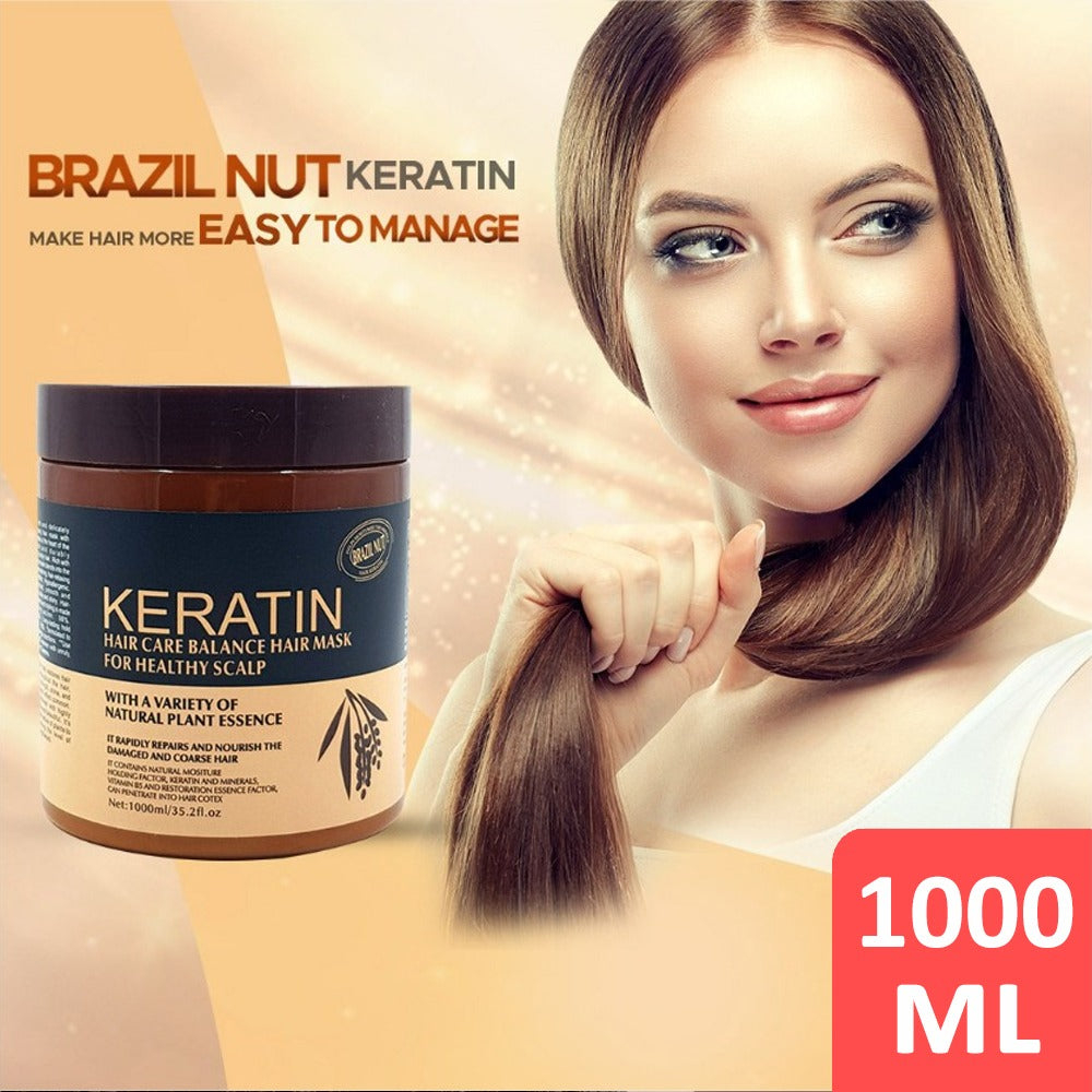 Nourish Your Hair and Scalp with the Keratin Hair Mask Brazil Nut