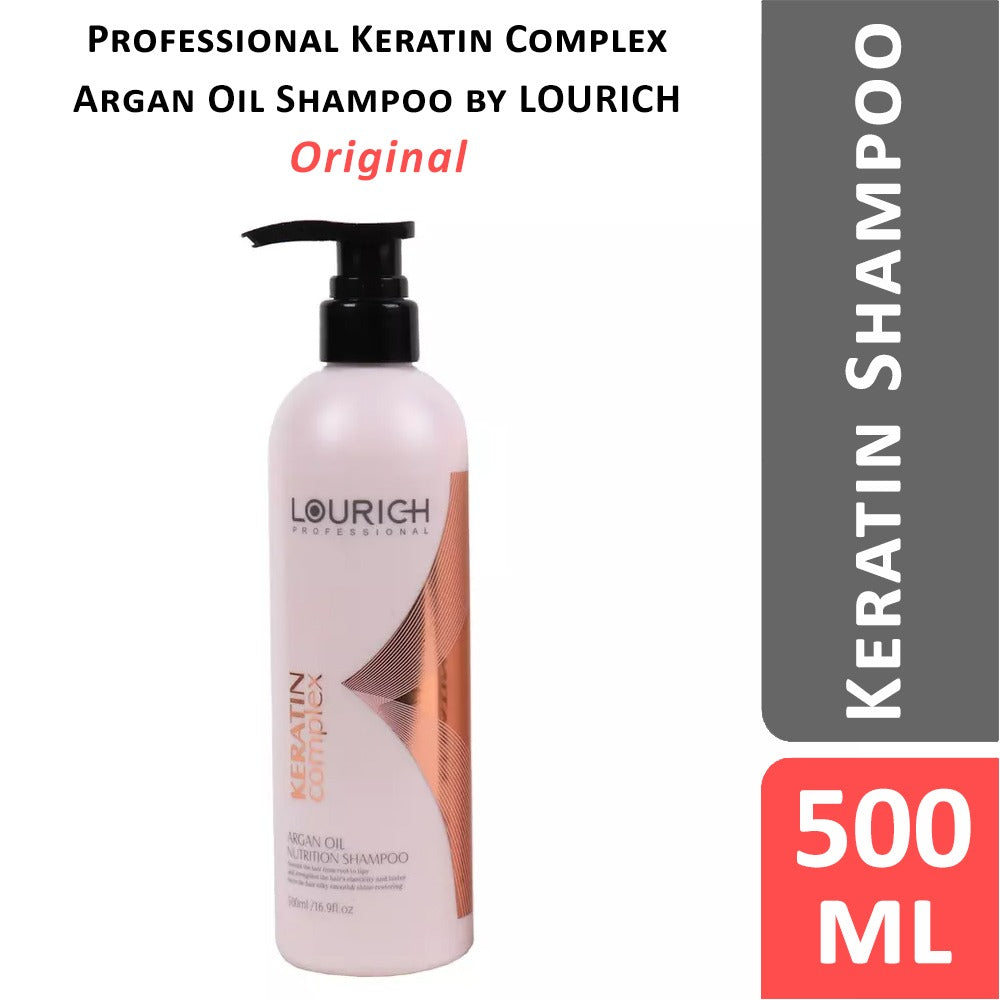 Lourich - Professional Keratin Complex Argan Oil Nutrition Shanpoo 500ml