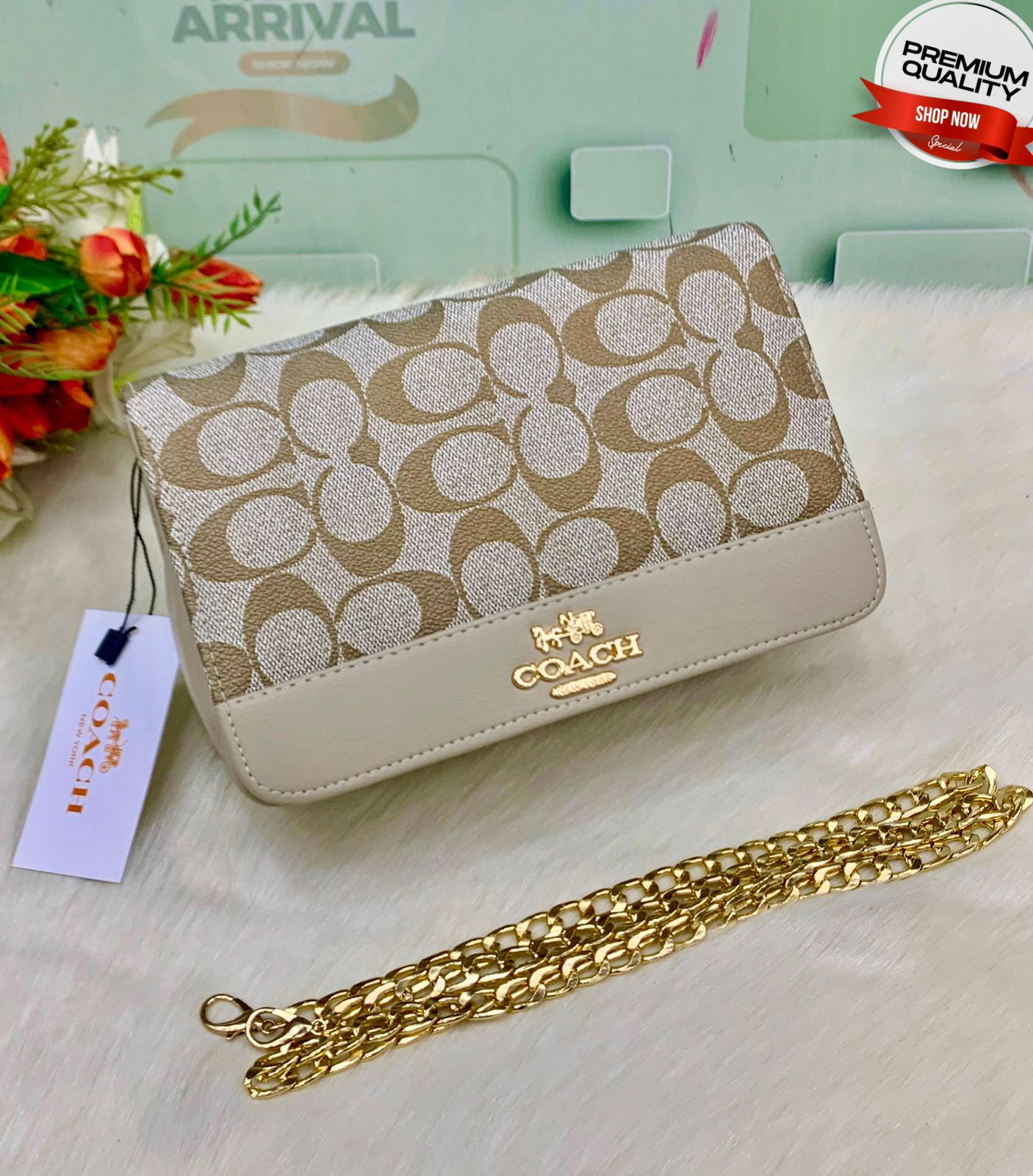 COACH Side Cross Body Bag for Girls