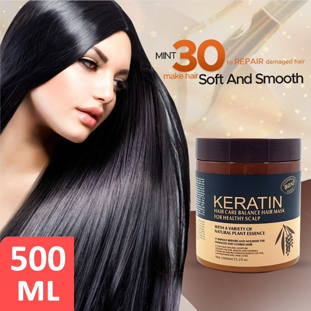 Nourish Your Hair and Scalp with the Keratin Hair Mask Brazil Nut