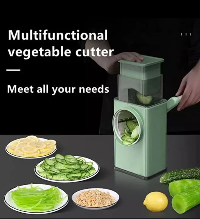 Vegetable Cutter 4 In 1 Manual Storm Style Vegetable Cutting Experience