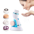 “Unlock the Secret to Radiant Skin with Our 4-in-1 Electric Facial Cleanser!”